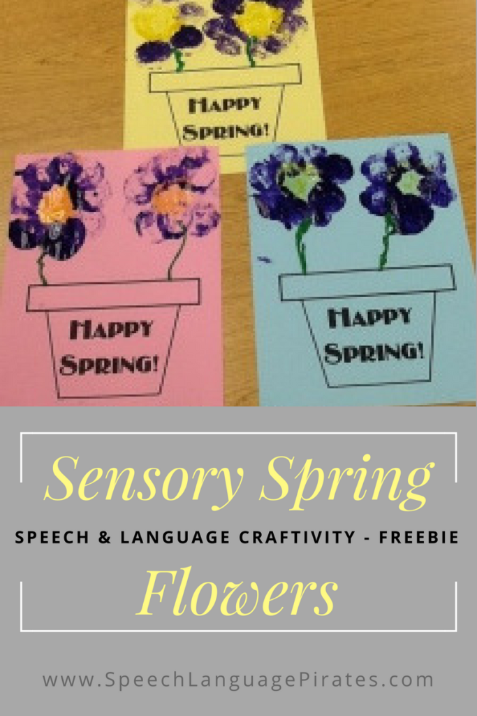 Sensory Spring Flowers