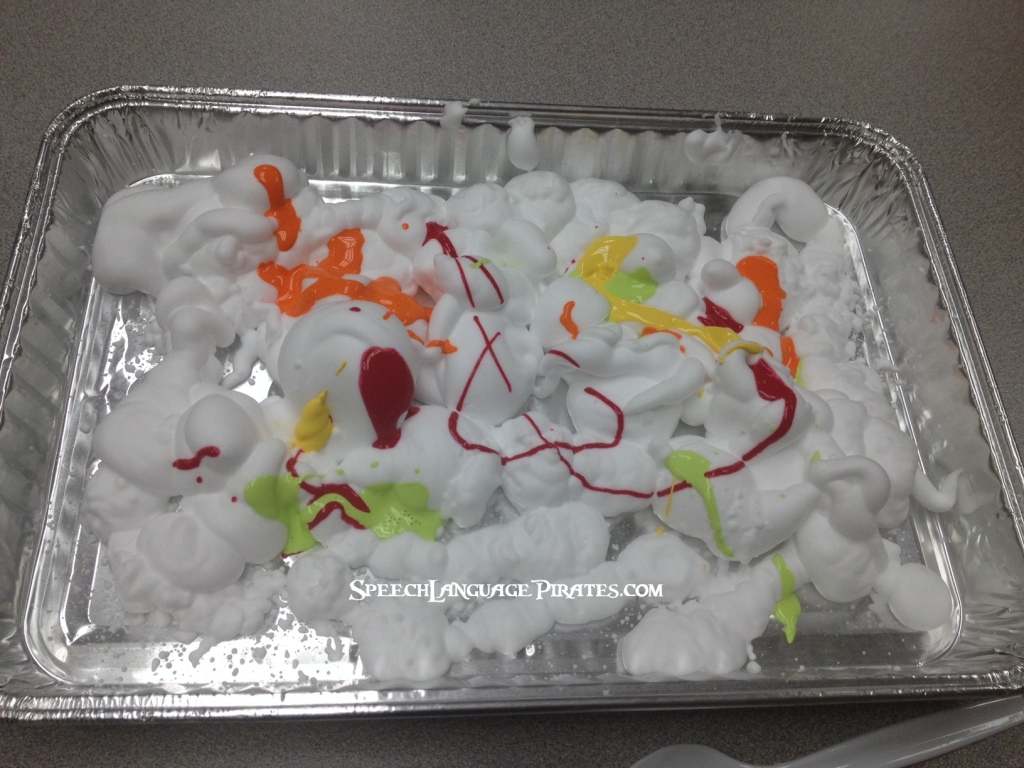 Shaving Cream Leaf Craftivity