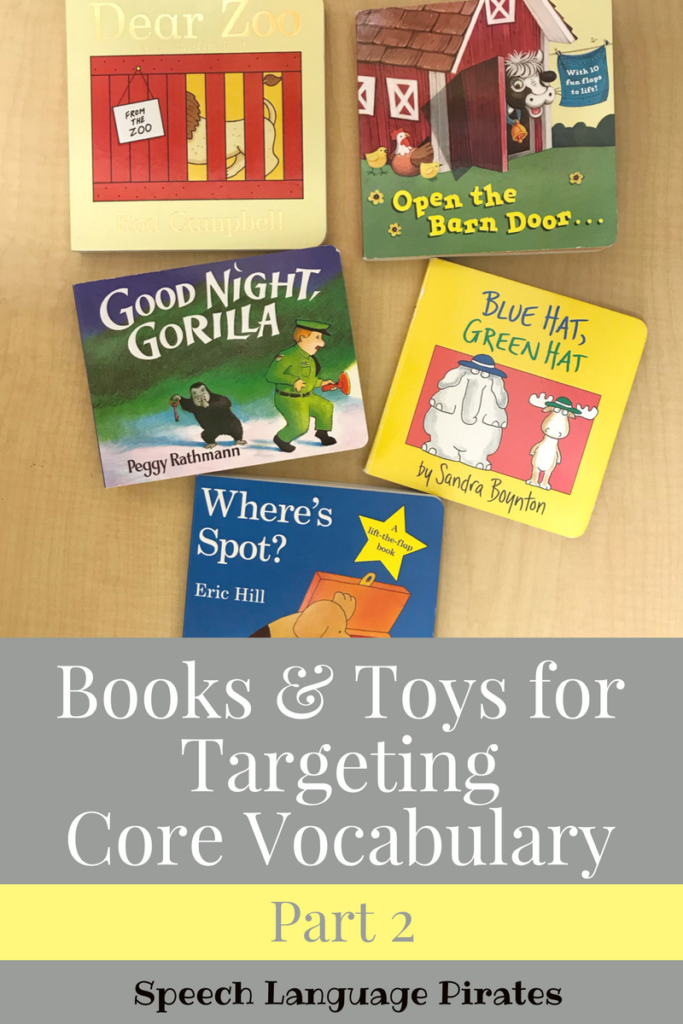 Books for Targeting Core Vocabulary