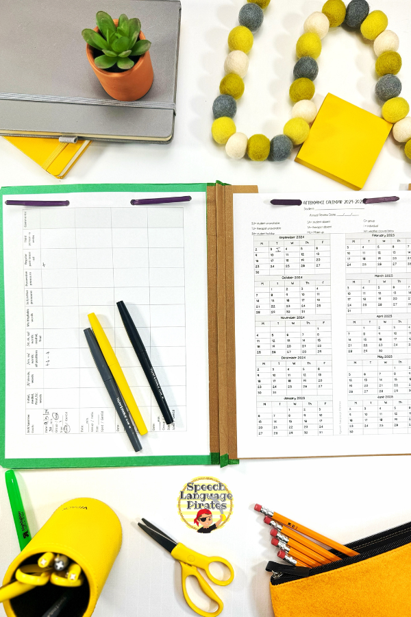 speech student data folders